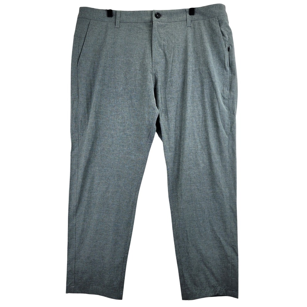 Vuori Meta Pant Mens 36 Grey Heather V431 Performance Trousers Stretch Chino